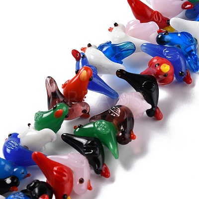 Handmade Lampwork Beads LAMP-F020-08-1