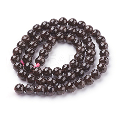 Natural Garnet Bead Strands X-G-A038-B-1