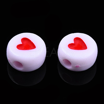 Opaque Acrylic Beads MACR-N008-57E-1