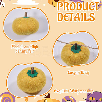 Felt Pendants FIND-WH0126-970C-1
