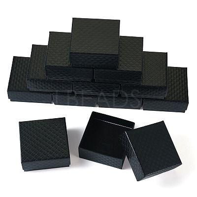 Rhombus Textured Cardboard Gift Storage Boxes CON-TAC0010-03B-06-1