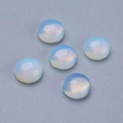 Opalite Cabochons G-P393-R10-14mm-1