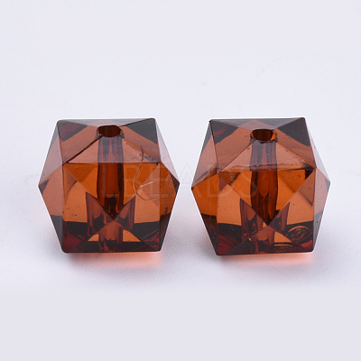 Transparent Acrylic Beads TACR-Q259-10mm-V60-1