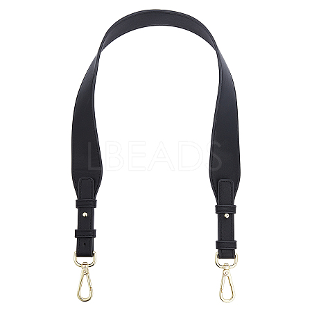 Adjustable PU Imitation Leather Bag Handles DIY-WH0185-45B-1