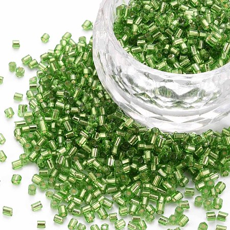 Glass Bugle Beads SEED-S032-08A-49A-1