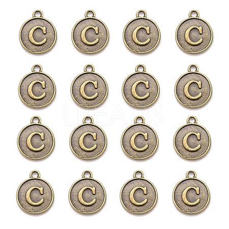 Alloy Pendant Cabochon Settings PALLOY-N156-01C-AB-1