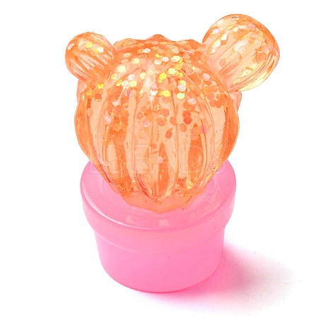 Transparent Resin Cabochons RESI-R437-02C-1