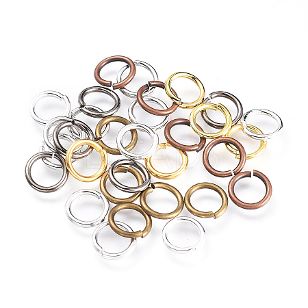 Brass Jump Rings KK-JQ0001-02-7mm-1