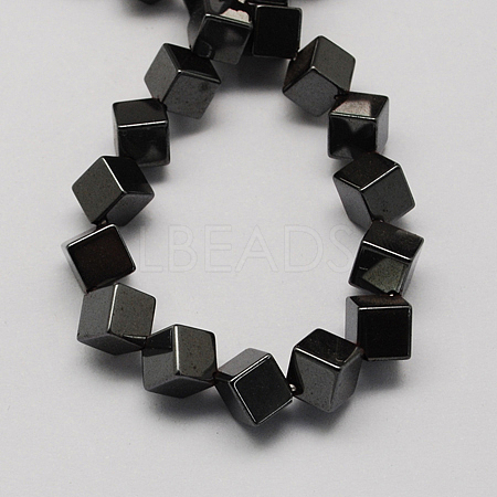 Non-magnetic Synthetic Hematite Beads Strands X-G-Q895-16-1