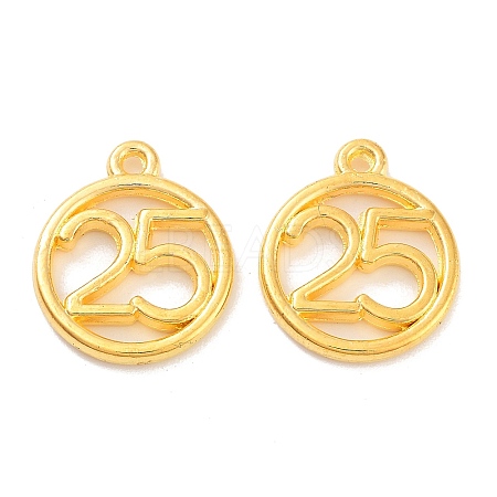 Rack Plating Alloy Pendants PALLOY-S190-06G-04-1