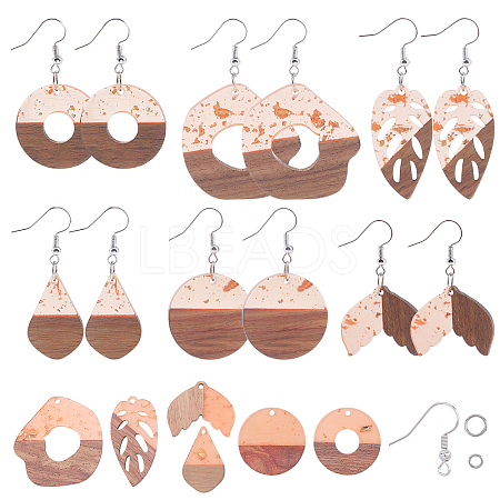 SUNNYCLUE DIY Dangle Earring Making Kits DIY-SC0001-87P-1