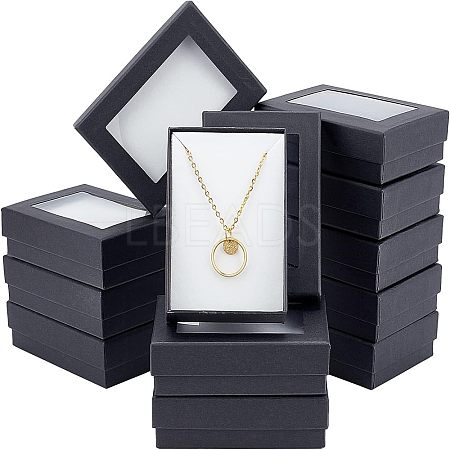 Rectangle Valentines Day Presents Packages Cardboard Jewelry Set Boxes CBOX-NB0001-04-1