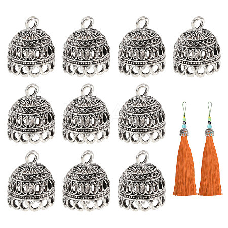 Zinc Alloy Pendant Bails FIND-CA0011-53AS-1