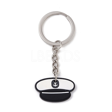 Cartoon PVC Pendant Keychain KEYC-U001-01G-1