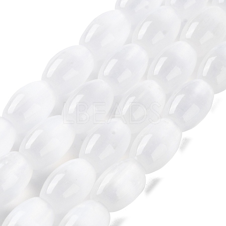 Macaron Color Natural Selenite Beads Strands X1-G-B102-A01-09-1