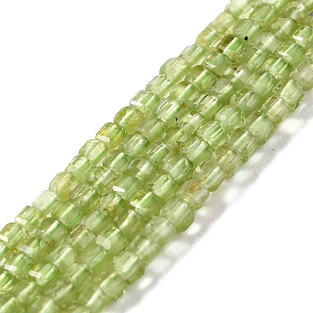 Natural Peridot Beads Strands LS-G-K312-07A-1