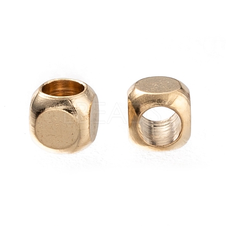 Brass Beads KK-H759-15E-G-1