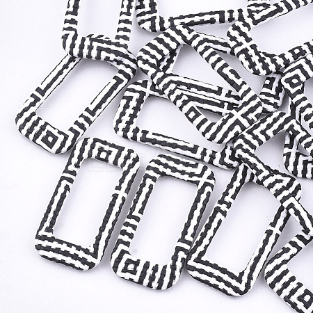 Handmade Raffia Woven Linking Rings X-WOVE-T005-31A-1