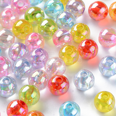 Transparent Acrylic Beads MACR-S370-B8mm-1
