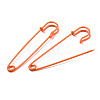 Spray Painted Iron Safety Pins IFIN-T017-09L-3
