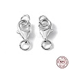 925 Sterling Silver Lobster Claw Clasps STER-I010-10mm-4