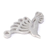 Non-Tarnish 304 Stainless Steel Pendants STAS-O142-37P-3