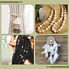 30Pcs Natural Unfinished Wood Beads WOOD-PA0001-59-5