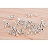 925 Sterling Silver Spacer Beads STER-WH0006-01-2