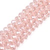 Electroplate Glass Beads Strands EGLA-A044-T8mm-A22-1