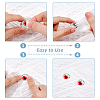 30Pcs Halloween Glass Cabochons GLAA-FH0001-81-3