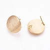 Brass Ear Stud Findings LS-X-KK-S336-16G-2