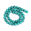 Synthetic Turquoise Beads Strand TURQ-H063-14mm-02-2