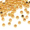 Brass Crimp Beads KK-S509-01G-01-1