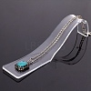 Acrylic Pendnat Necklace Jewelry Display Stands PW-WG29580-03-1