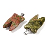 Natural Unakite Pendants G-G115-01G-2