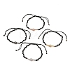 Adjustable Nylon Thread Braided Bead Bracelets Sets BJEW-JB05553-1