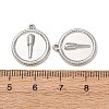 304 Stainless Steel Pendants STAS-K331-01D-P-3