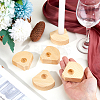 Wood Candle Holders AJEW-WH0314-540-3