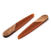 Resin & Walnut Wood Pendants X-RESI-S358-40Q-3