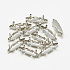 201 Stainless Steel Sew on Prong Settings STAS-T032-04-4x15mm-1