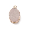 Natural Rose Quartz Pendants G-K333-01H-3