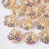 PVC Paillette Cabochons FIND-S321-01K-1