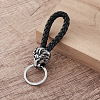 Braided PU Leather Keychains FR5253-3