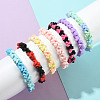 131.1G 23 Styles Opaque Acrylic Beads SACR-FS0001-45-3