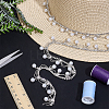 1Pc Alloy Rhinestone Chains FIND-WR0012-61-4