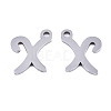 Non-Tarnish 201 Stainless Steel Charms X-STAS-T044-217P-X-2