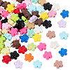 100Pcs Opaque Acrylic Beads OACR-PA0001-57-1