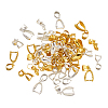 Brass Ice Pick Pinch Bails KK-TA0007-51-2