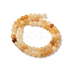 Natural Topaz Jade Bead Strands G-K146-63-3mm-3
