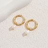 Brass Teardrop Hoop Earrings AZ5756-4